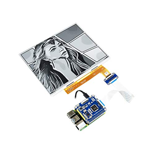 Coolwell Waveshare 10.3inch E-Paper E-Ink Display HAT for Raspberry Pi Series, 1872×1404 Pixels,2-16 Grey Scales, USB/SPI/I80 Interface von Coolwell