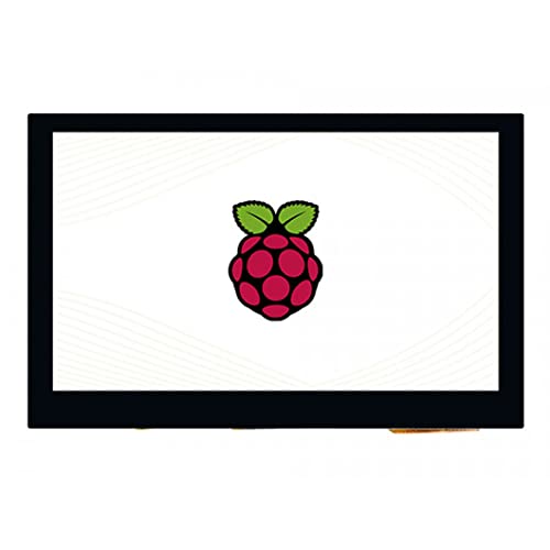 Coolwell Waveshare 4.3inch DSI LCD Capacitive Touch Display for Raspberry Pi 4B 3B+ 3A+ 3B 2B B+ A+ CM3 3+ 4 800×480 Touchscreen IPS Wide Angle von Coolwell