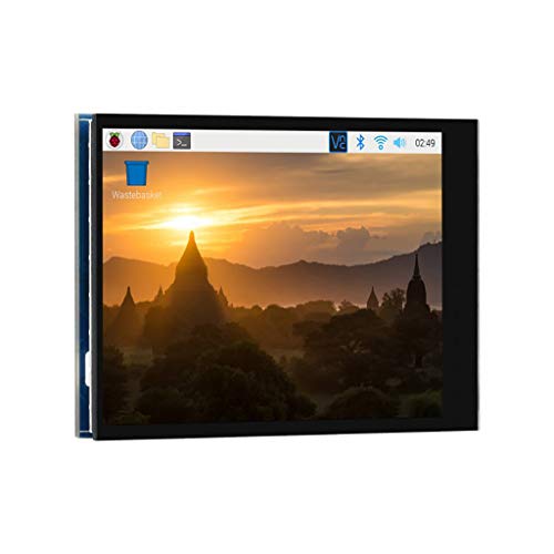 Coolwell Waveshare 7,1 cm (2,8 Zoll) kapazitiver Touchscreen LCD DPI-Display für Raspberry Pi, 480 × 640, IPS-Weitwinkel, vollständig laminierte Hartglasabdeckung von Coolwell