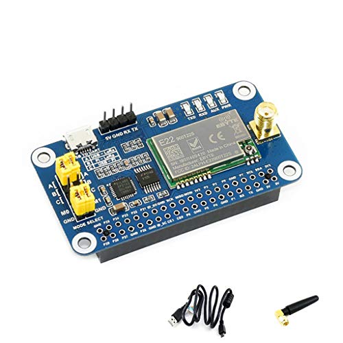 Coolwell Waveshare SX1262 LoRa HAT for Raspberry Pi/Arduino/STM32 Spread Spectrum Modulation up to 81 Available Signal Channel 868MHz Frequency Band Allows Data Transmission up to 5km von Coolwell