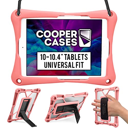 Cooper Trooper Rugged 10 Zoll Tablet-Hülle, 10,1 Zoll und 10,2 Zoll Tablet-Hülle | Tablet-Hüllen 10,1 Zoll Universal-Stoßfänger-Schutzhülle für Kinder mit Handschlaufe von Cooper Cases