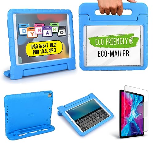 Offizielle Cooper Dynamo Apple iPad 10.2 Hülle für Kinder | iPad Hülle 10,2 Zoll | Apple iPad 9. Generation Hülle Kinder, iPad 8. Generation Hülle Kinder, iPad 7. Generation Hülle Kinder, iPad Pro von Cooper Cases