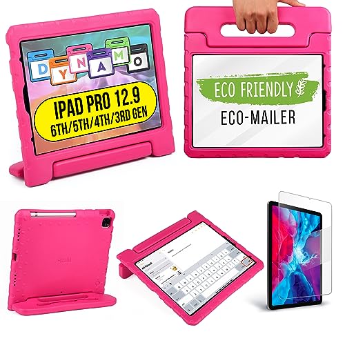 Offizielle Cooper Dynamo iPad Pro 12.9 Hülle Kinder | Kindersichere Hülle | iPad Pro 12.9 Hülle 5. Generation, 6. Generation Apple iPad Pro 12.9 Hülle 2022, iPad Pro 12.9 Hülle 3. Generation/4., iPad von Cooper Cases