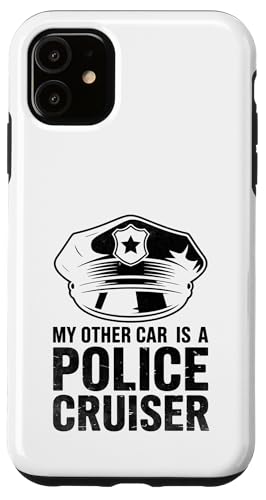 Mein anderes Auto ist ein Polizeikreuzer, Polizist Hülle für iPhone 11 von Cop Gift Police Officer Sayings Policeman