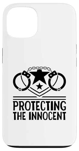 Schutz des unschuldigen Polizisten, Polizeibeamte Hülle für iPhone 13 von Cop Gift Police Officer Sayings Policeman