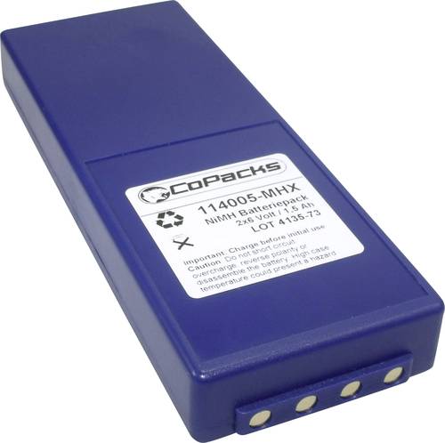 Copacks Kran-Fernbedienungs-Akku 6V 2200 mAh Copacks Kran-Fernbedienungs-Akku 6V 2200 mAh von Copacks