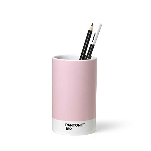 Pantone Schreibtisch-Organizer Stiftebecher, Porzellan, Light Pink 182 von Copenhagen Design