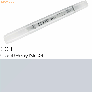 3 x Copic Allround-Marker ciao C3 von Copic