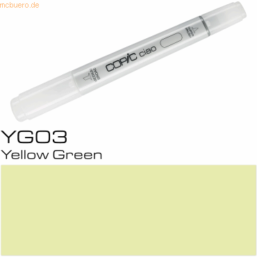 3 x Copic Allround-Marker ciao YG03 von Copic