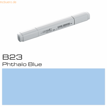 3 x Copic Marker B23 Phthalo Blue von Copic