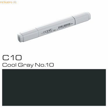3 x Copic Marker C10 Cool gray von Copic