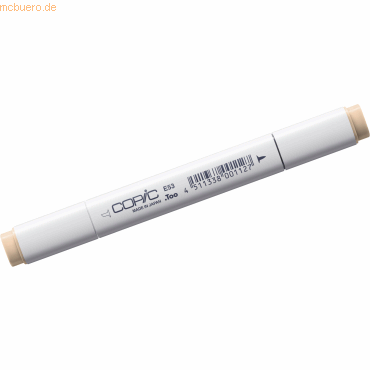 3 x Copic Marker Copic E53 Raw Silk von Copic