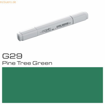 3 x Copic Marker G29 Pine Tree Green von Copic