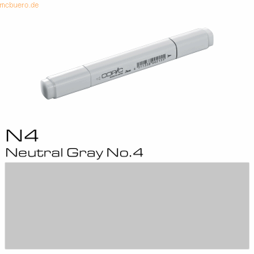 3 x Copic Marker N4 Neutral Gray von Copic