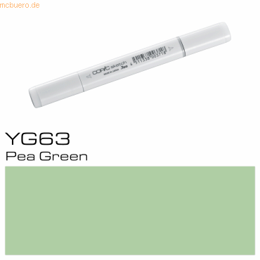 3 x Copic Pinselmarker Sketch YG63 von Copic