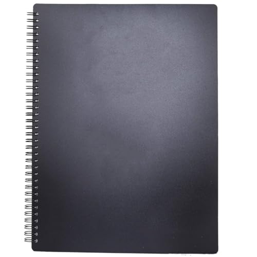A4 Notenmappe, Music Sheet Chormappe, 40 Taschen Registermappen, Schnell & Bequem Notenmappe für Musikpartitur, File, Papier, Akten, Musiker und Band Music Note Schwarz von Copiel