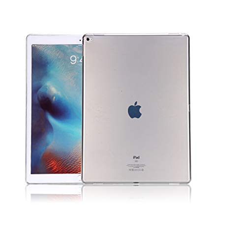 Copmob Schutzhülle für iPad Pro 12,9 (2015/2017), ultradünn, Pailletten, weich, TPU, Silikon, perfekte Haftung, Kratzfest, weich, Schutzhülle für Apple iPad Pro 12,9 (2015/2017), transparent von Copmob