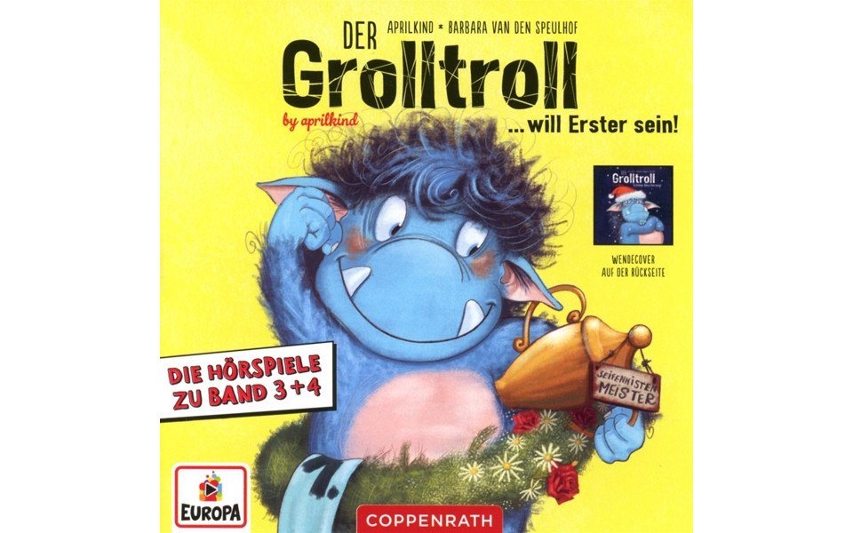 Coppenrath Hörspiel-CD Der Grolltroll (3+4) - will Erster sein & Schöne Bescherung von Coppenrath