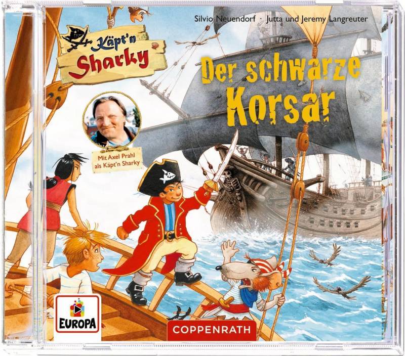 Coppenrath Hörspiel CD Hörspiel: Käpt'n Sharky - Der schwarze Korsar von Coppenrath