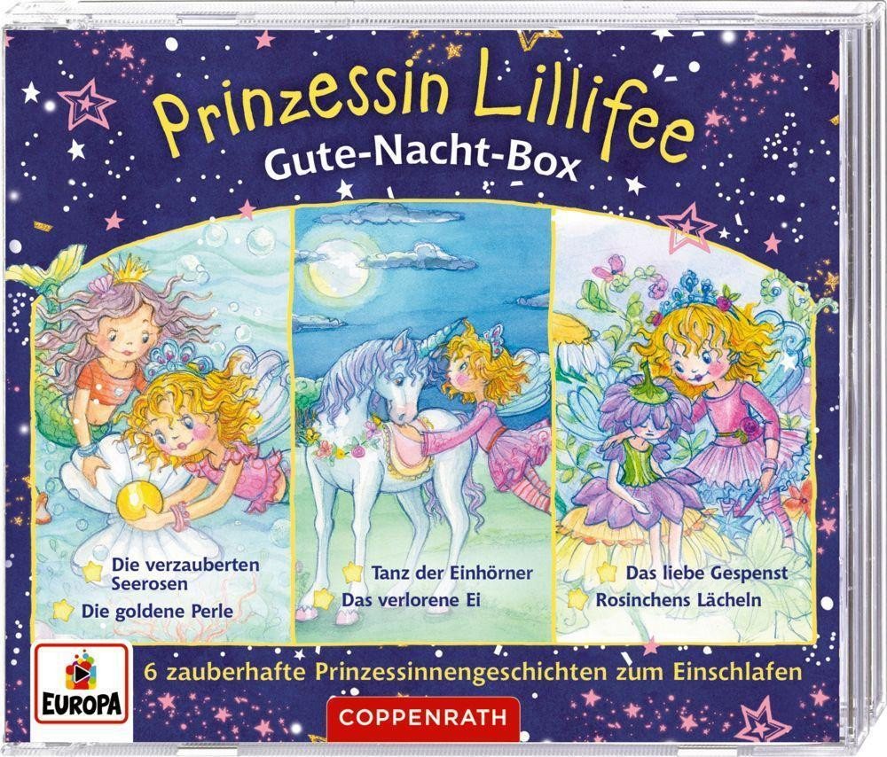 Coppenrath Hörspiel CD Hörspiel: Prinzessin Lillifee - Gute-Nacht-Box (3 CDs) von Coppenrath