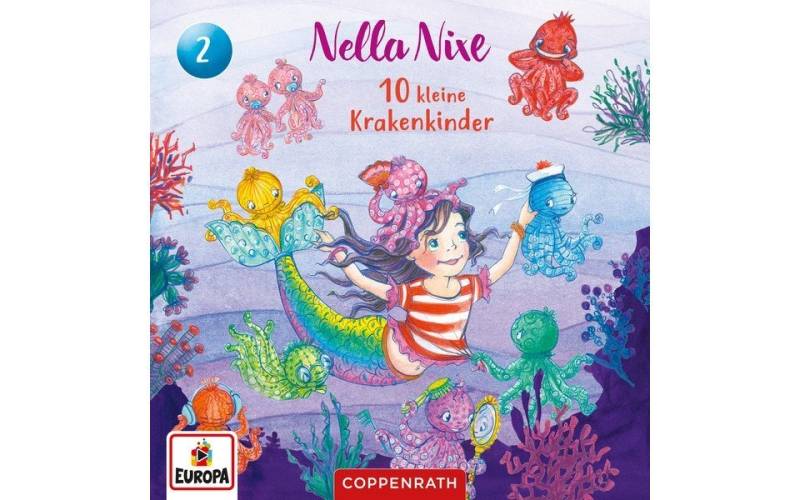 Coppenrath Hörspiel-CD Nella Nixe (2) - 10 kleine Krakenkinder von Coppenrath