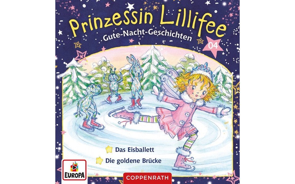 Coppenrath Hörspiel-CD Prinzessin Lillifee - Gute-Nacht-Geschichten (04) von Coppenrath