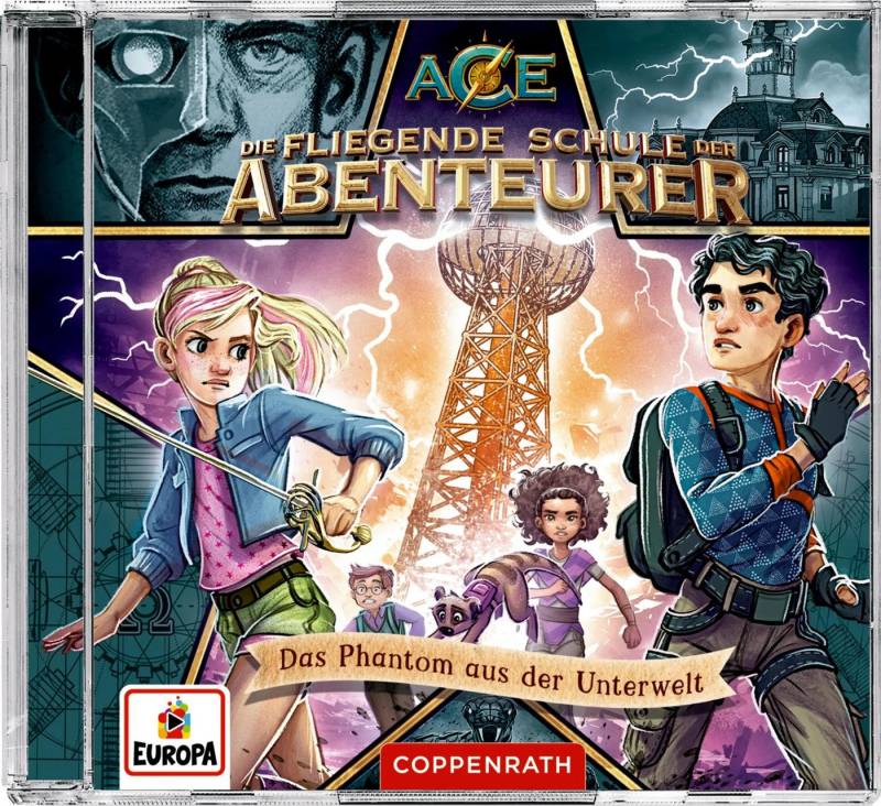Coppenrath Hörspiel Die fliegende Schule der Abenteurer 03: Das Phantom aus der Unterwelt von Coppenrath
