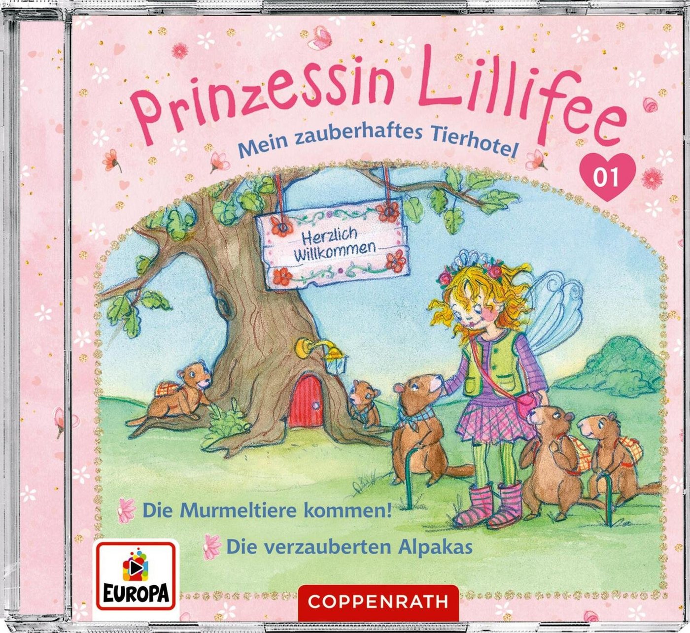 Coppenrath Hörspiel Prinzessin Lillifee - Mein zauberhaftes Tierhotel (CD 1) von Coppenrath