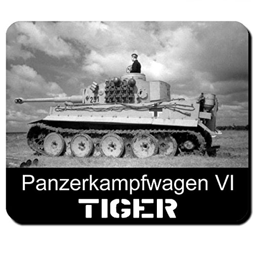 Tiger Panzer Panzerkampfwagen VI 6 Wh Wk Deutschland Legende Panzertruppe - Mauspad Mousepad Computer Laptop PC #7950 von Copytec