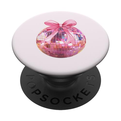 Discokugel Rosa Kokette Girly Aesthetic PopSockets mit austauschbarem PopGrip Discokugel Rosa Kokette Girly Aesthetic PopSockets mit austauschbarem PopGrip von Coquette Aesthetic Graphics