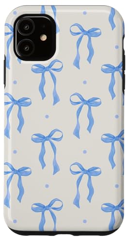 Hülle für iPhone 11 Blaue Schleifen & Bänder Coquette Girly Aesthetic Hülle für iPhone 11 Blaue Schleifen & Bänder Coquette Girly Aesthetic von Coquette Aesthetic Graphics