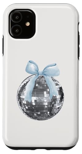 Hülle für iPhone 11 Discokugel blaue Schleife Kokette Girly Aesthetic Hülle für iPhone 11 Discokugel blaue Schleife Kokette Girly Aesthetic von Coquette Aesthetic Graphics