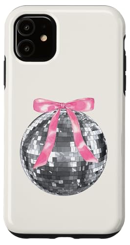 Hülle für iPhone 11 Discokugel rosa Schleife Kokette Girly Aesthetic Hülle für iPhone 11 Discokugel rosa Schleife Kokette Girly Aesthetic von Coquette Aesthetic Graphics