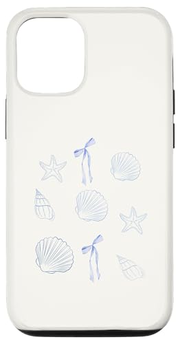 Hülle für iPhone 12/12 Pro Coastal Grandma Coquette Blue Bows Aesthetic Hülle für iPhone 12/12 Pro Coastal Grandma Coquette Blue Bows Aesthetic von Coquette Aesthetic Graphics