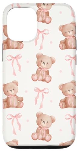 Hülle für iPhone 12/12 Pro Coquette Bears Bows Mädchenästhetik Hülle für iPhone 12/12 Pro Coquette Bears Bows Mädchenästhetik von Coquette Aesthetic Graphics