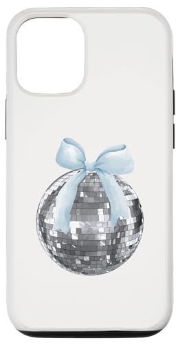 Hülle für iPhone 12/12 Pro Discokugel blaue Schleife Kokette Girly Aesthetic Hülle für iPhone 12/12 Pro Discokugel blaue Schleife Kokette Girly Aesthetic von Coquette Aesthetic Graphics