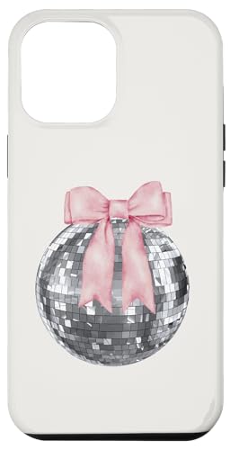 Hülle für iPhone 12 Pro Max Discokugel rosa Schleife Aquarell Kokette Girly Aesthetic Hülle für iPhone 12 Pro Max Discokugel rosa Schleife Aquarell Kokette Girly Aesthetic von Coquette Aesthetic Graphics