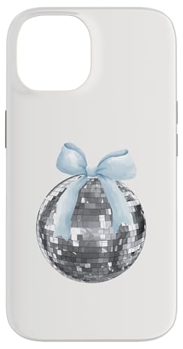 Hülle für iPhone 14 Discokugel blaue Schleife Kokette Girly Aesthetic Hülle für iPhone 14 Discokugel blaue Schleife Kokette Girly Aesthetic von Coquette Aesthetic Graphics