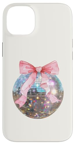 Hülle für iPhone 14 Plus Discokugel rosa Schleife Kokette Girly Aesthetic von Coquette Aesthetic Graphics