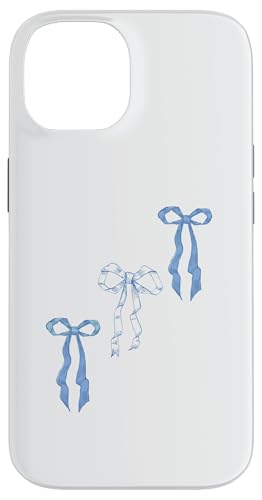 Hülle für iPhone 14 Weiche blaue Kokette Schleifen Girly Aesthetic Hülle für iPhone 14 Weiche blaue Kokette Schleifen Girly Aesthetic von Coquette Aesthetic Graphics