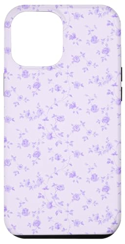 Hülle für iPhone 15 Plus Lila Blumen Rose Kokette Ästhetisches Mädchen von Coquette Aesthetic Graphics