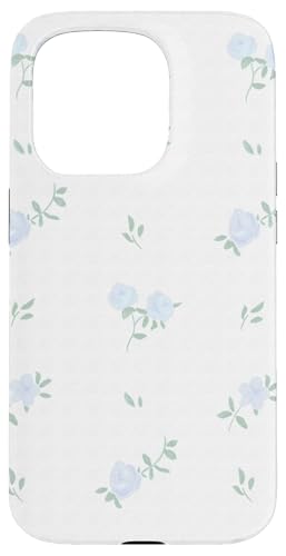 Hülle für iPhone 15 Pro Blau Floral Girly Cottage Coquette Aesthetic Hülle für iPhone 15 Pro Blau Floral Girly Cottage Coquette Aesthetic von Coquette Aesthetic Graphics
