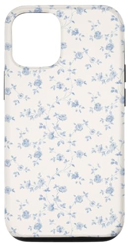 Hülle für iPhone 15 Pro Blaue ästhetische Kokette Soft Girly mit Blumenmuster Hülle für iPhone 15 Pro Blaue ästhetische Kokette Soft Girly mit Blumenmuster von Coquette Aesthetic Graphics