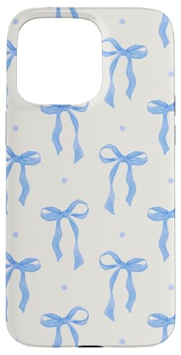 Hülle für iPhone 15 Pro Max Blaue Schleifen & Bänder Coquette Girly Aesthetic Hülle für iPhone 15 Pro Max Blaue Schleifen & Bänder Coquette Girly Aesthetic von Coquette Aesthetic Graphics
