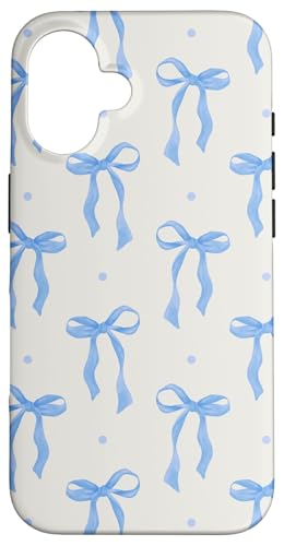 Hülle für iPhone 16 Blaue Schleifen & Bänder Coquette Girly Aesthetic Hülle für iPhone 16 Blaue Schleifen & Bänder Coquette Girly Aesthetic von Coquette Aesthetic Graphics