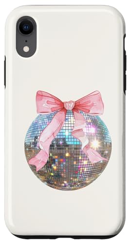 Hülle für iPhone XR Discokugel rosa Schleife Kokette Girly Aesthetic Hülle für iPhone XR Discokugel rosa Schleife Kokette Girly Aesthetic von Coquette Aesthetic Graphics