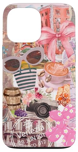 Aesthetic Summer European Coquette Collage Scrapbook Preppy Hülle für iPhone 13 Pro Max von Coquette Aesthetic