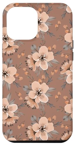 Blumiges Mokka-Mousse Hülle für iPhone 12 Pro Max Blumiges Mokka-Mousse Hülle für iPhone 12 Pro Max von Coquette Aesthetic