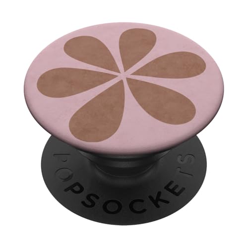 Gelato Pastell Mokka Mousse Hellbraun Mauve Retro Blume PopSockets Klebender PopGrip Gelato Pastell Mokka Mousse Hellbraun Mauve Retro Blume PopSockets Klebender PopGrip von Coquette Aesthetic