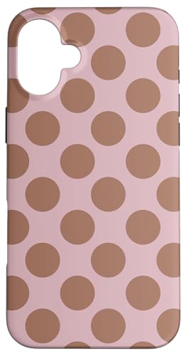 Mokka Mousse Hellbraun Polka Dots Gelato Mauve Pastell Hülle für iPhone 16 Plus Mokka Mousse Hellbraun Polka Dots Gelato Mauve Pastell Hülle für iPhone 16 Plus von Coquette Aesthetic